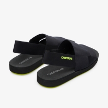 Camper Black Sandals Mens - Gehry Online Ireland | NQSYK7514